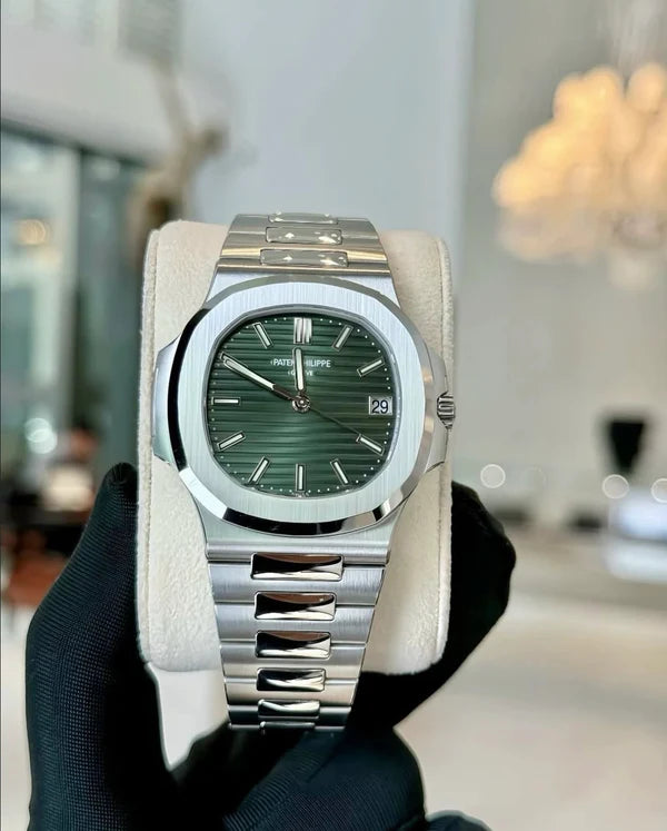Patek Philippe Nautilus – Iconic Luxury Watch | Black ,Tiffany Blue & Olive Green Dials