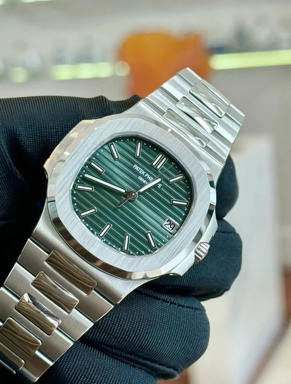 Patek Philippe Nautilus – Iconic Luxury Watch | Black ,Tiffany Blue & Olive Green Dials