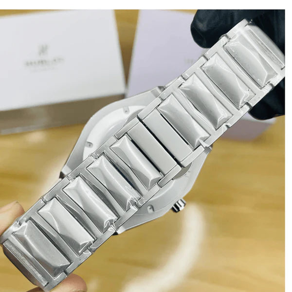 HB Elite Premium Watch - High Class Luxury Diamond Cut Chain - Green Dial