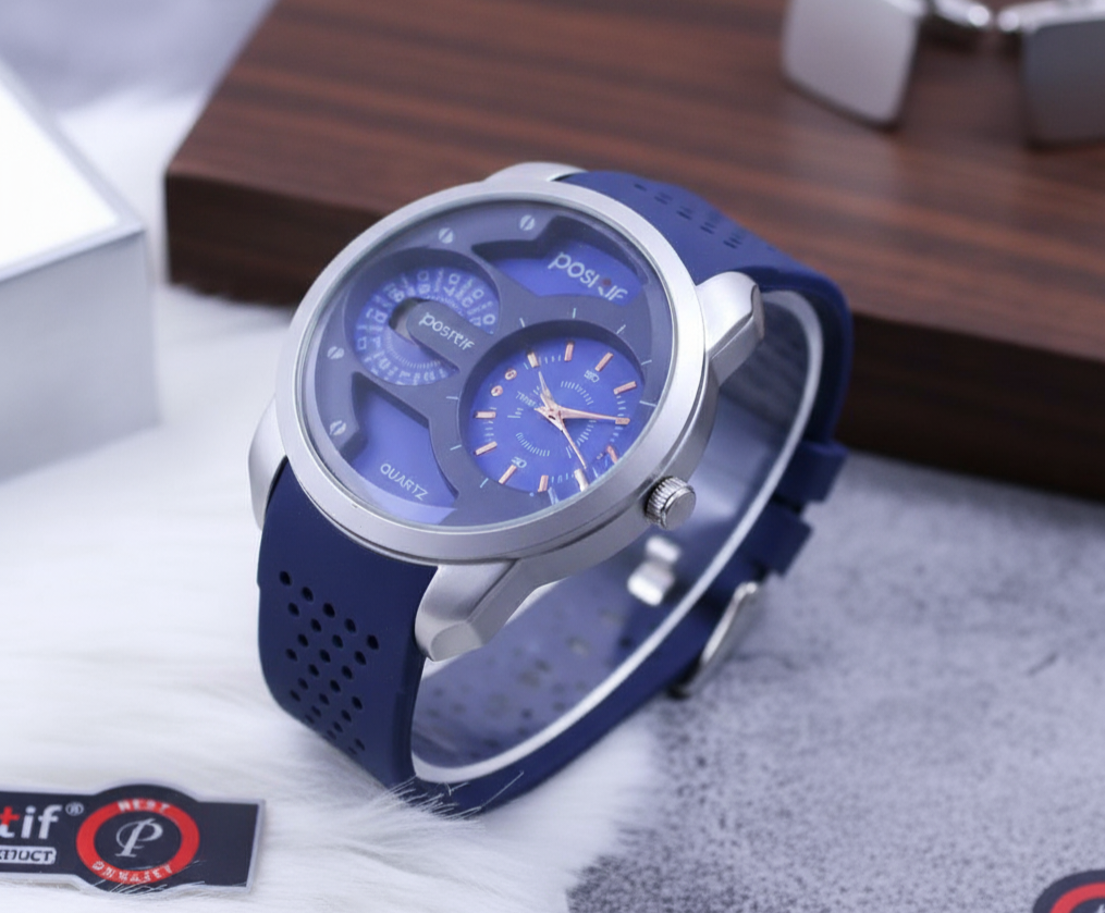 Positif Silicone Trap Mens watche