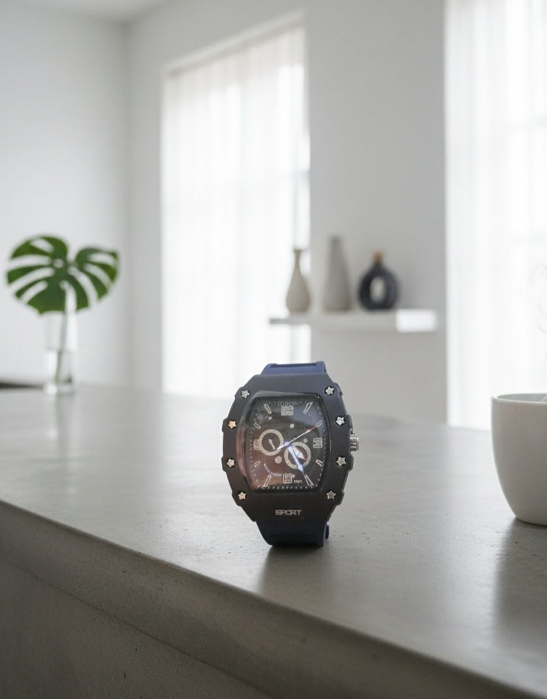 NEW Naviforce Titan Tonneau 44mm Men's Sport Watch