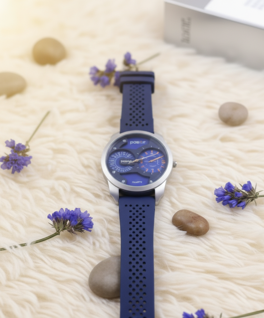 Positif Silicone Trap Mens watche