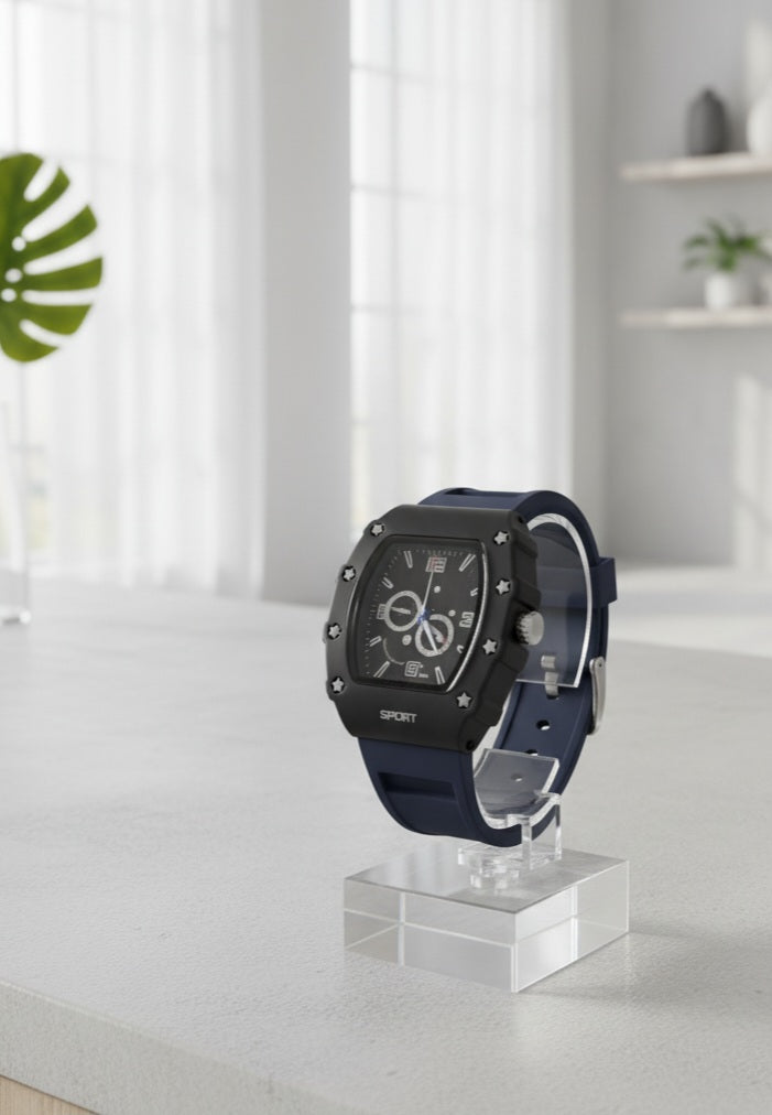 NEW Naviforce Titan Tonneau 44mm Men's Sport Watch